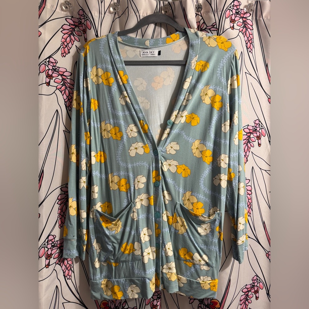 Ava Sky Cardigan